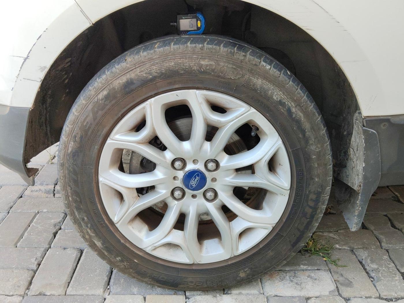 2017 Ford Ecosport TITANIUM 1.5L DIESEL, Diesel, Manual, 80,242 km, tyre