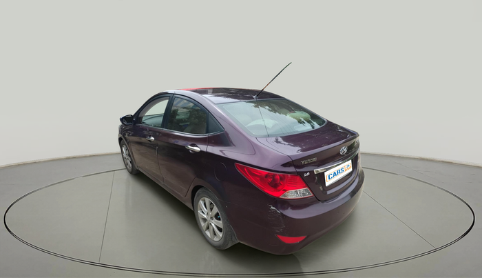 2012 Hyundai Verna FLUIDIC 1.6 CRDI SX AT, Diesel, Automatic, 1,09,038 km, exterior