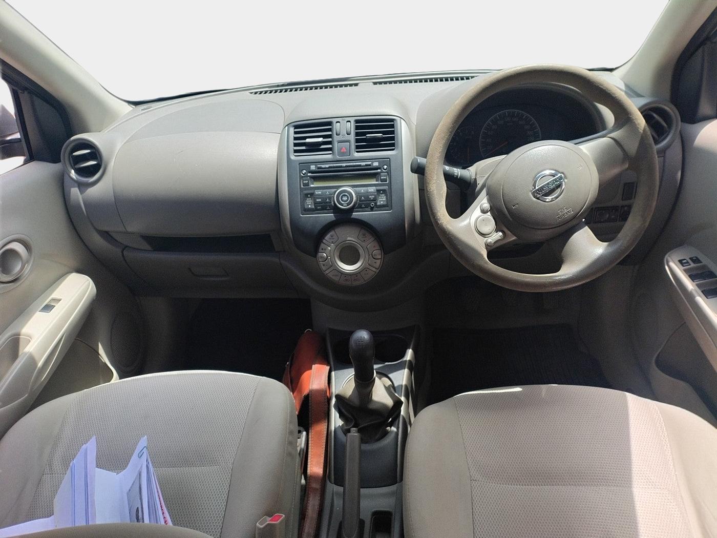 2012 Nissan Sunny XL, Petrol, Manual, 1,12,535 km, interior