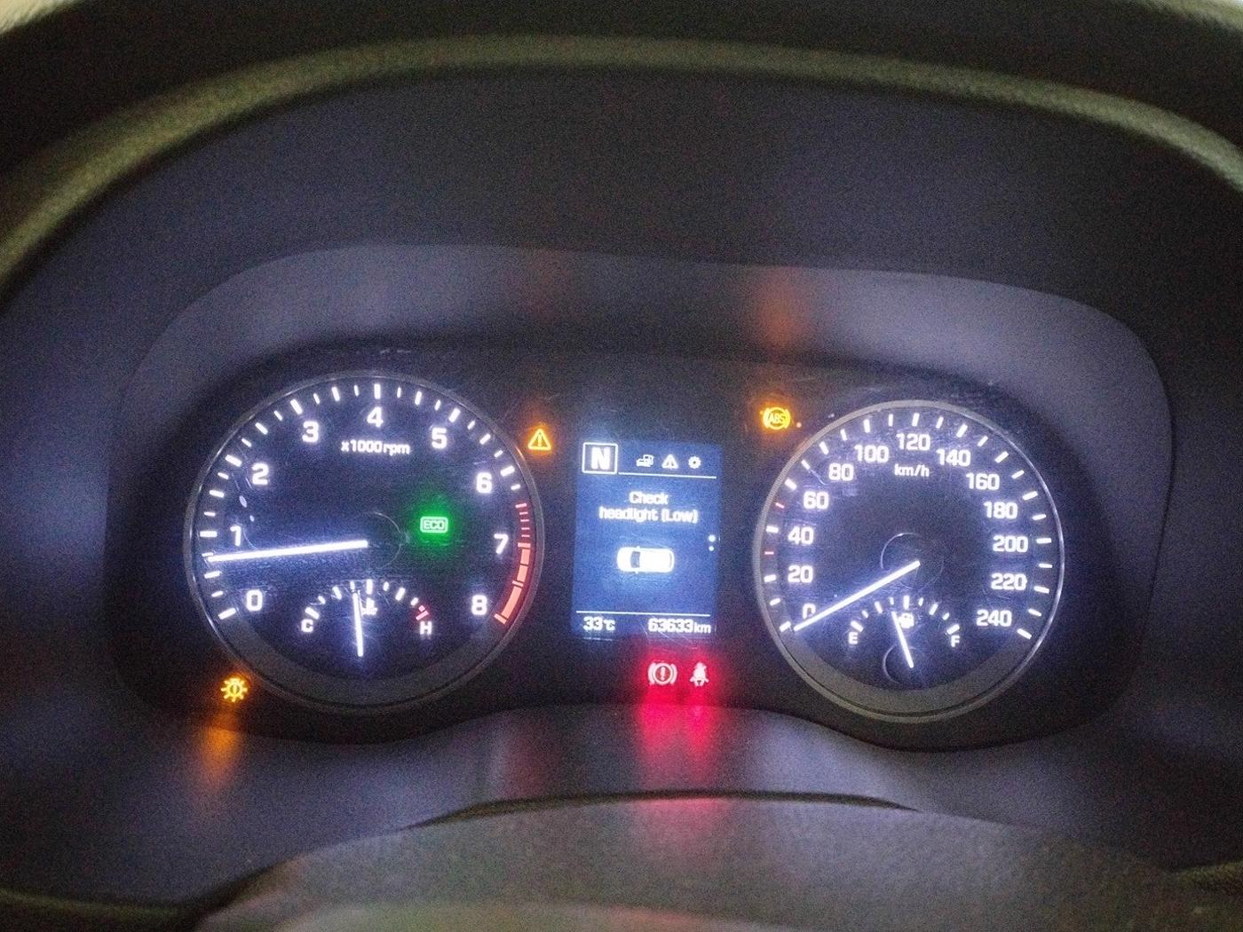2017 Hyundai Tucson 2WD AT GL PETROL , Petrol, Automatic, 66,633 km, interior