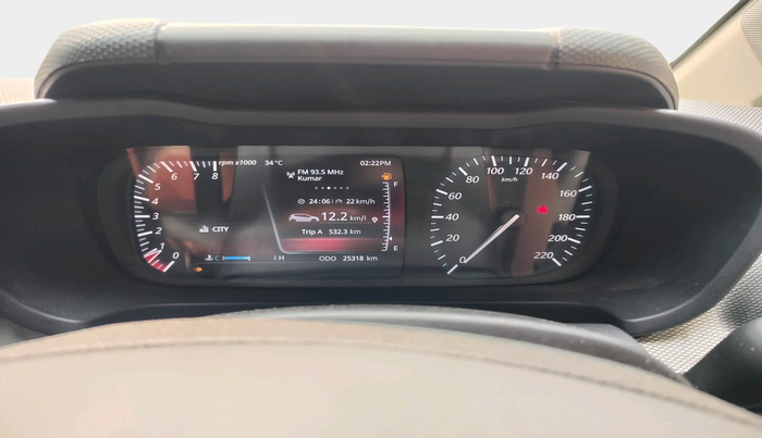 2021 Tata ALTROZ XZ I-TURBO PETROL, Petrol, Manual, 25,793 km, interior