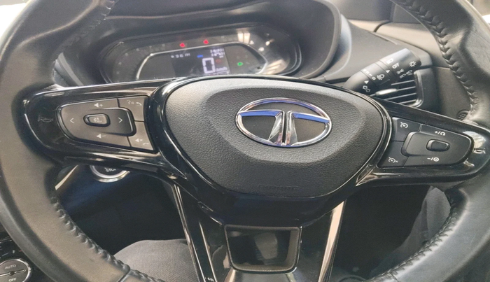 2023 Tata NEXON XZ PLUS PETROL SUNROOF DARK EDITION, Petrol, Manual, 27,550 km, interior