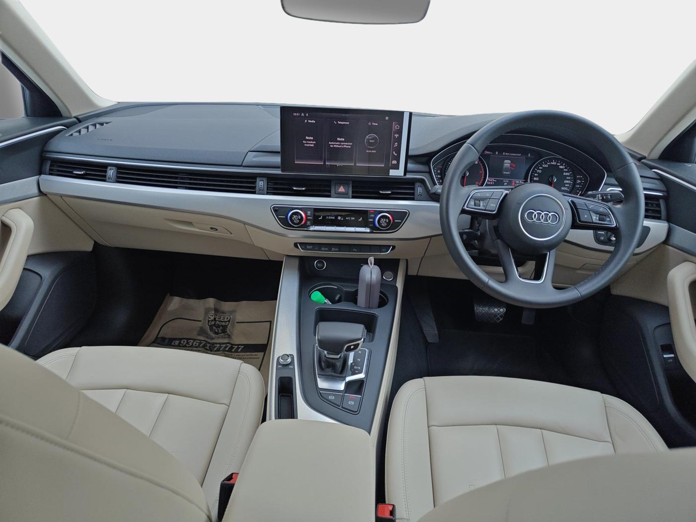 2024 Audi A4 40 TFSI  PREMIUM PLUS, Petrol, Automatic, 7,627 km, interior