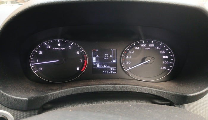 2018 Hyundai Creta SX 1.6 PETROL, Petrol, Manual, 99,695 km, interior