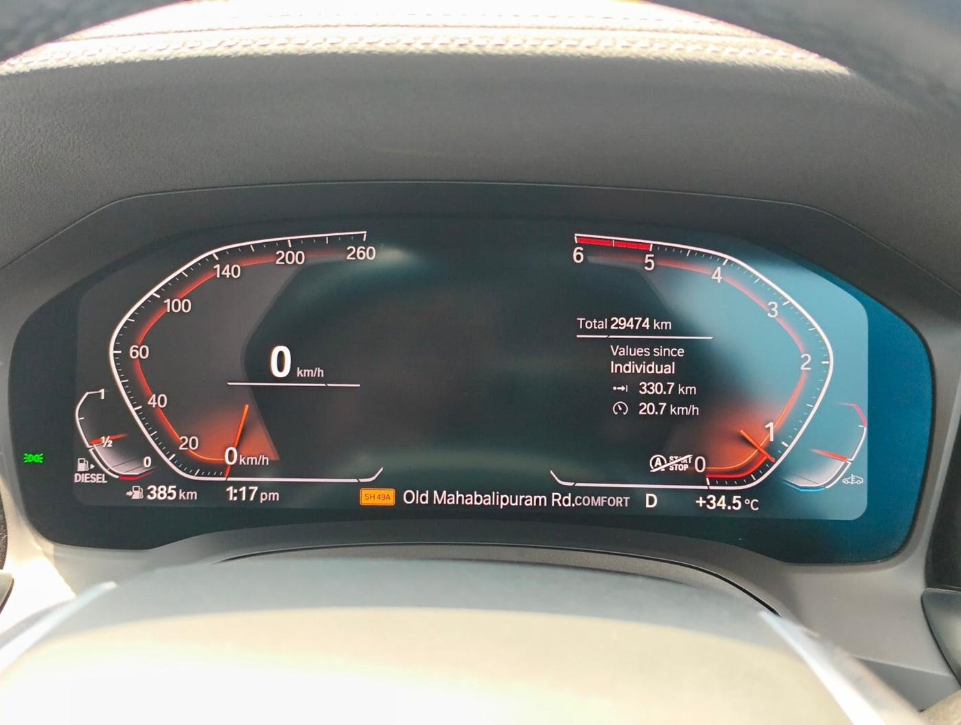 2022 BMW 3 SERIES GRAN LIMOUSINE 320D LUXURY LINE, Diesel, Automatic, 29,474 km, interior