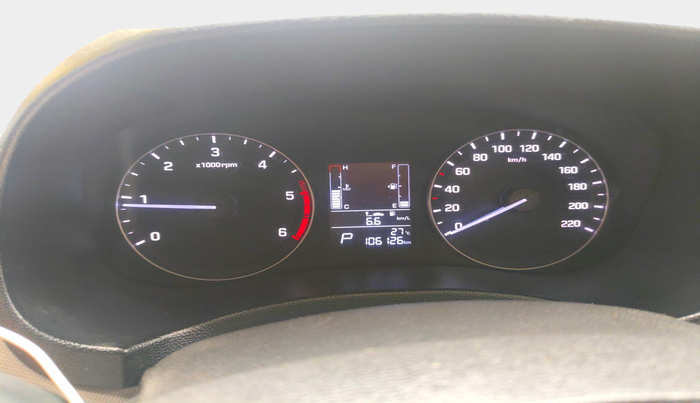 2018 Hyundai Creta SX AT 1.6 DIESEL, Diesel, Automatic, 1,06,126 km, interior