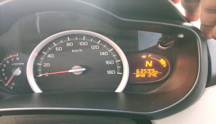 2017 Maruti Celerio ZXI AMT, Petrol, Automatic, 63,599 km, interior