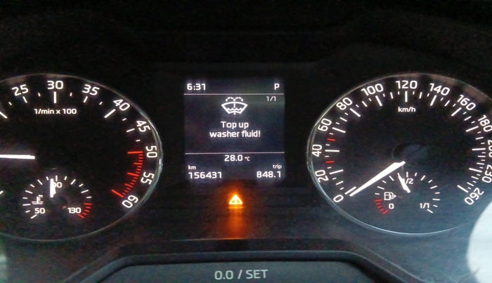 2015 Skoda Octavia Elegance 2.0 TDI AT, Diesel, Automatic, 1,56,431 km, interior