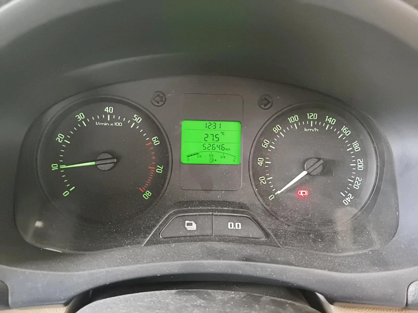 2011 Skoda Fabia AMBIENTE 1.2 MPI, Petrol, Manual, 52,646 km, interior