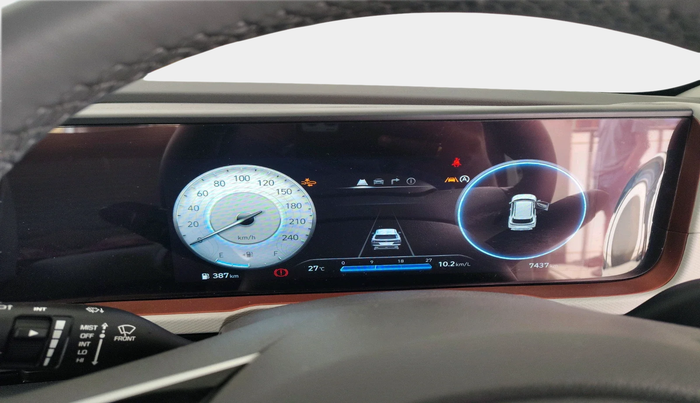 2024 Hyundai Creta SX (O) 1.5 PETROL, Petrol, Manual, 7,437 km, interior