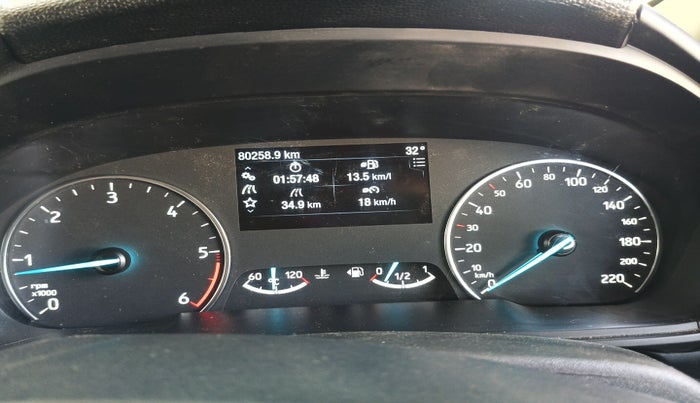 2019 Ford Ecosport TITANIUM 1.5L DIESEL, Diesel, Manual, 80,258 km, interior