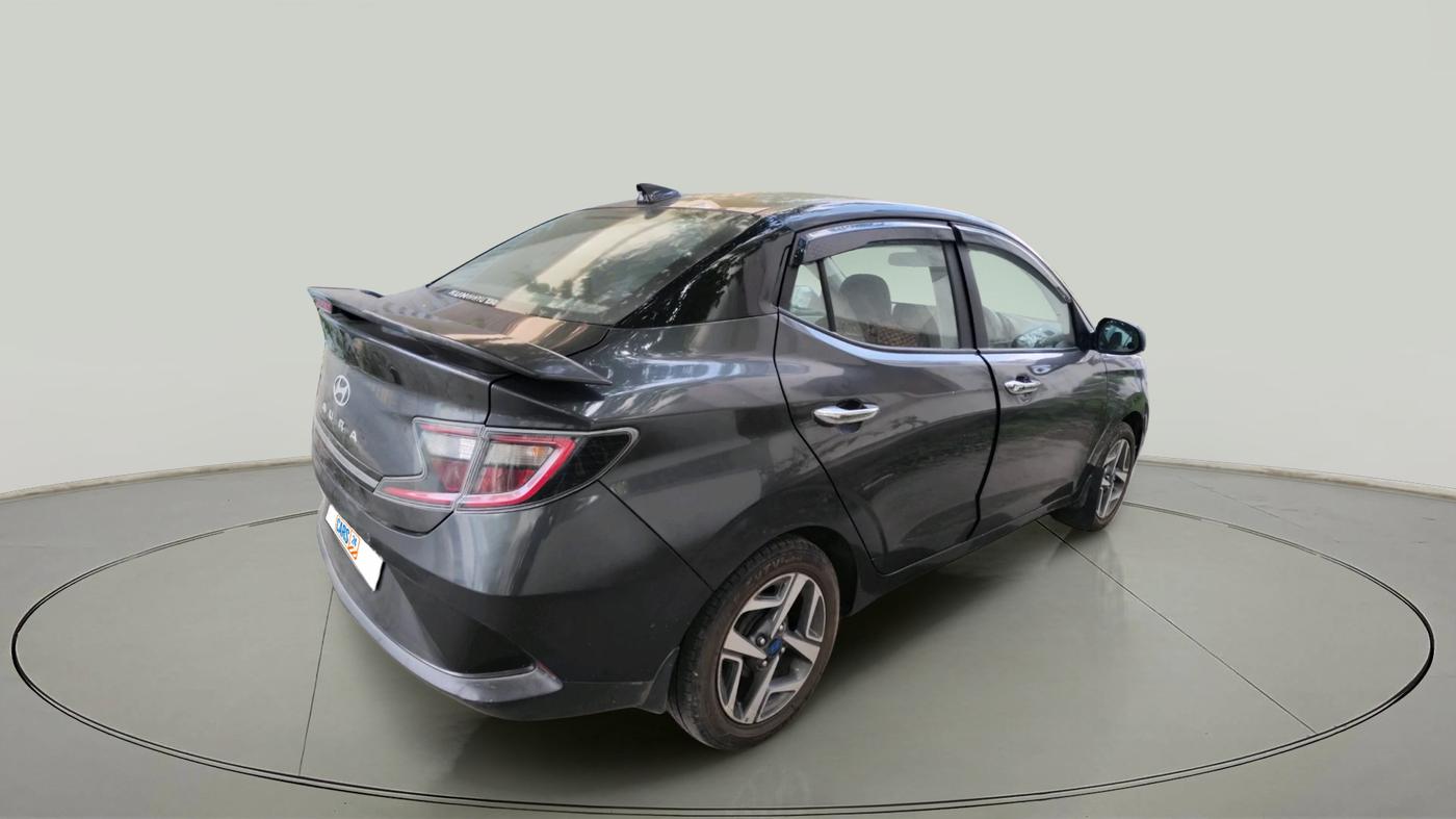 2024 Hyundai AURA SX 1.2 CNG, CNG, Manual, 48,388 km, exterior