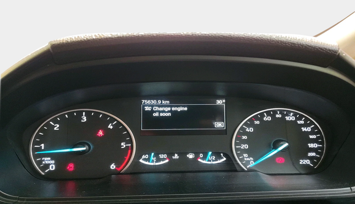 2020 Ford Ecosport TITANIUM 1.5L SPORTS(SUNROOF) DIESEL, Diesel, Manual, 75,630 km, interior