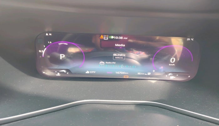 2024 Tata NEXON FEARLESS SUNROOF DCA 1.2 P DUAL TONE, Petrol, Automatic, 16,705 km, interior