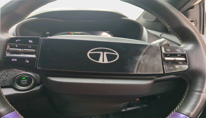 2024 Tata NEXON FEARLESS SUNROOF DCA 1.2 P DUAL TONE, Petrol, Automatic, 16,705 km, interior