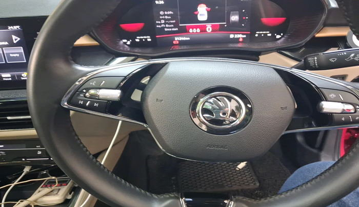 2023 Skoda SLAVIA STYLE 1.5L TSI MT, Petrol, Manual, 31,246 km, interior