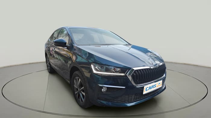 2023 Skoda SLAVIA STYLE 1.0L TSI MT, Petrol, Manual, 16,095 km, exterior