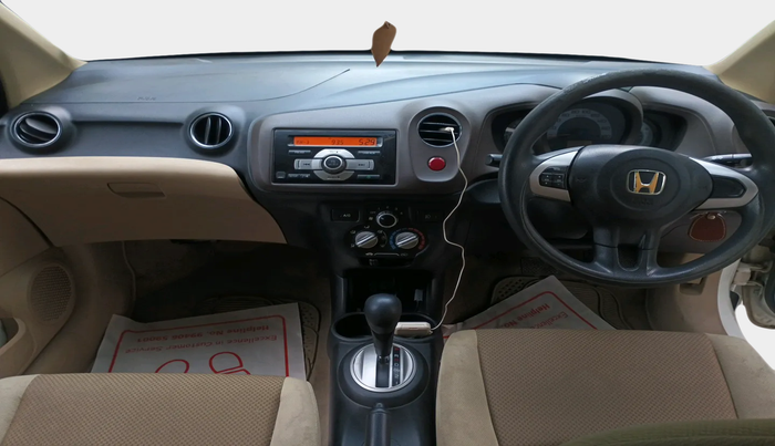 2012 Honda Brio V AT, Petrol, Automatic, 99,633 km, interior