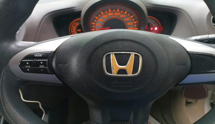 2012 Honda Brio V AT, Petrol, Automatic, 99,633 km, interior