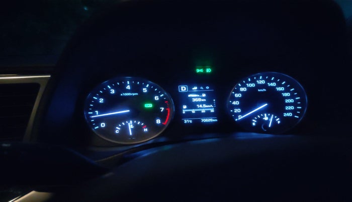 2016 Hyundai New Elantra 2.0 SX(O) AT PETROL, Petrol, Automatic, 70,626 km, interior