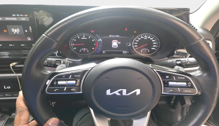 2021 KIA SELTOS X LINE 1.4 PETROL DCT, Petrol, Automatic, 28,421 km, interior