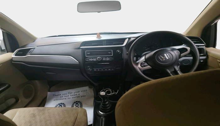 2017 Honda Brio S MT, Petrol, Manual, 46,026 km, interior