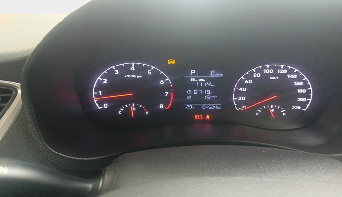 2018 Hyundai Verna 1.6 EX VTVT AT, Petrol, Automatic, 1,04,524 km, interior