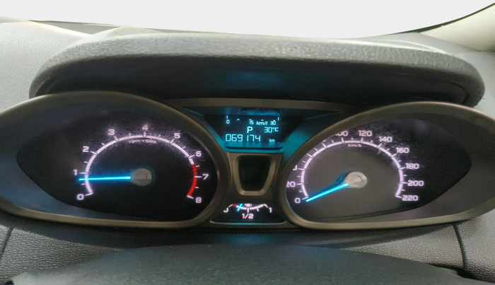 2015 Ford Ecosport TITANIUM 1.5L PETROL AT, Petrol, Automatic, 69,174 km, interior