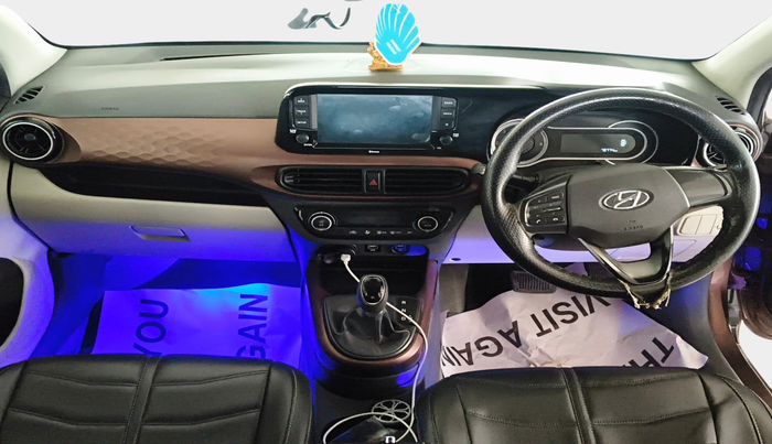 2020 Hyundai AURA SX PLUS 1.2 AMT CRDI, Diesel, Automatic, 70,775 km, interior