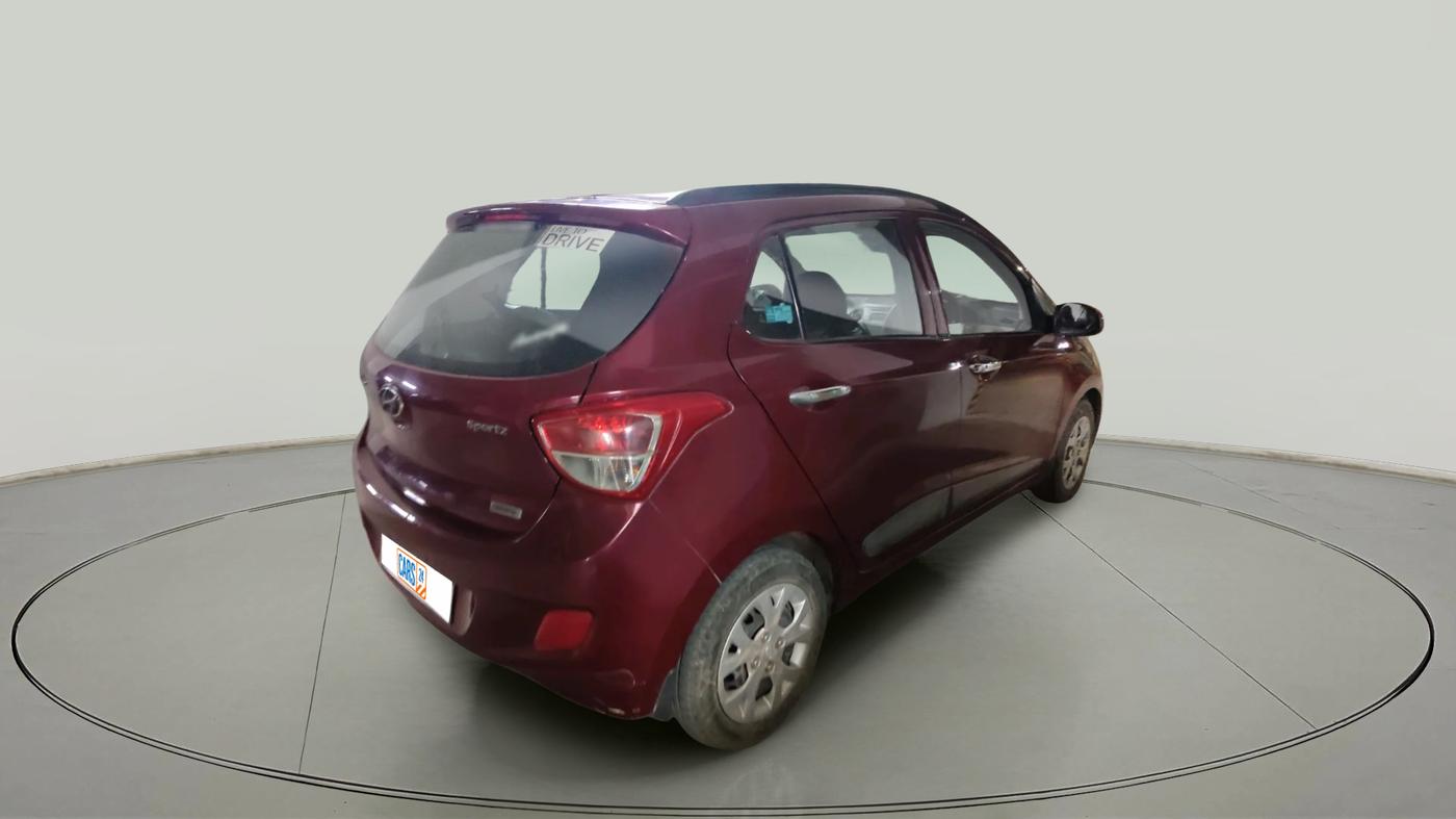 2014 Hyundai Grand i10 SPORTZ 1.2 KAPPA VTVT, Petrol, Manual, 37,240 km, exterior