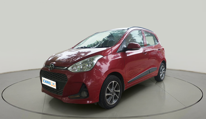 2017 Hyundai Grand i10 SPORTZ (O) AT 1.2 KAPPA VTVT, Petrol, Automatic, 38,918 km, exterior