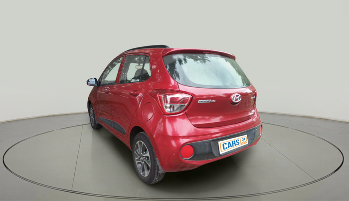 2017 Hyundai Grand i10 SPORTZ (O) AT 1.2 KAPPA VTVT, Petrol, Automatic, 38,918 km, exterior