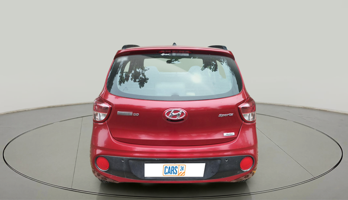 2017 Hyundai Grand i10 SPORTZ (O) AT 1.2 KAPPA VTVT, Petrol, Automatic, 38,918 km, exterior