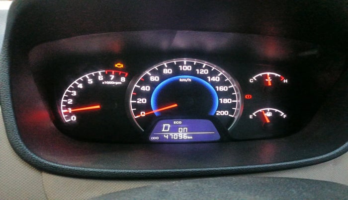 2016 Hyundai Grand i10 ASTA (O) AT 1.2 KAPPA VTVT, Petrol, Automatic, 47,096 km, interior