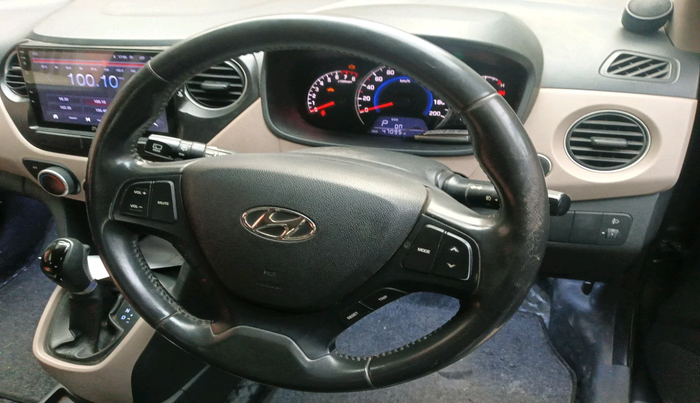 2016 Hyundai Grand i10 ASTA (O) AT 1.2 KAPPA VTVT, Petrol, Automatic, 47,096 km, interior
