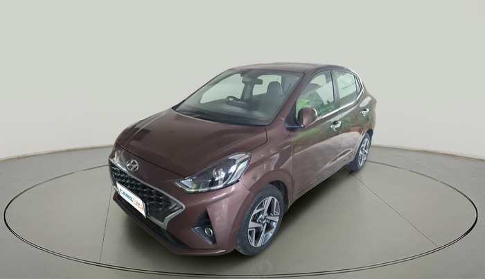 2020 Hyundai AURA SX PLUS 1.2 AMT CRDI, Diesel, Automatic, 87,866 km, exterior