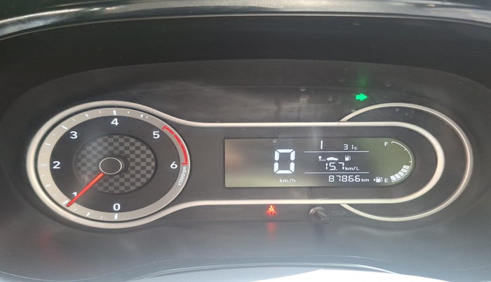 2020 Hyundai AURA SX PLUS 1.2 AMT CRDI, Diesel, Automatic, 87,866 km, interior