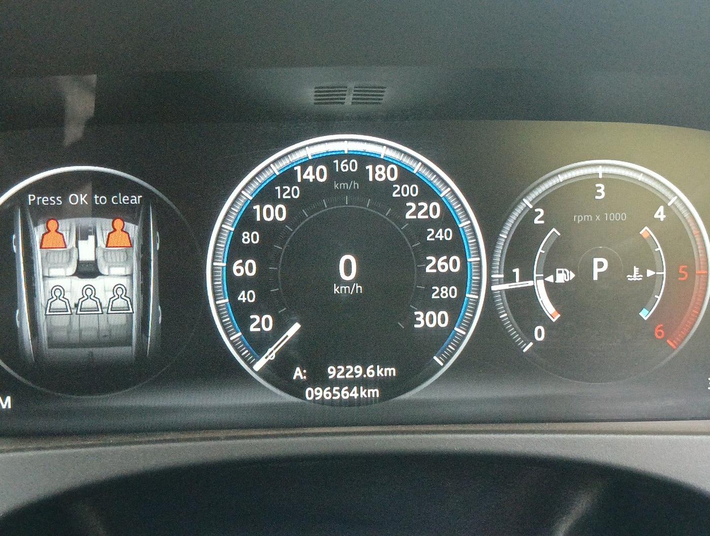 2018 Jaguar F- PACE PRESTIGE 2.0 DIESEL, Diesel, Automatic, 96,564 km, interior