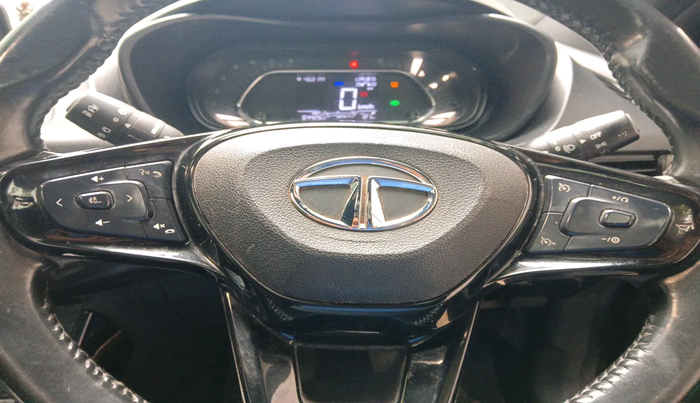 2022 Tata NEXON XZ PLUS (HS) PETROL DARK EDITION, Petrol, Manual, 64,428 km, interior