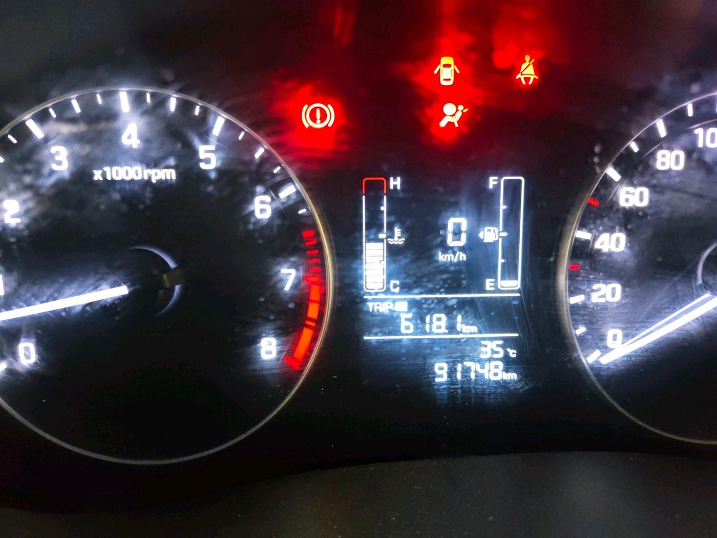 2018 Hyundai Creta E PLUS 1.6 PETROL, Petrol, Manual, 91,748 km, interior