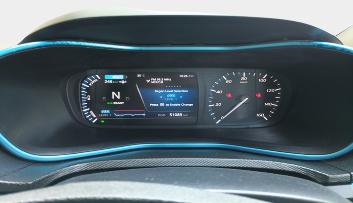 2021 Tata NEXON EV XZ PLUS LUX, Electric, Automatic, 53,000 km, interior