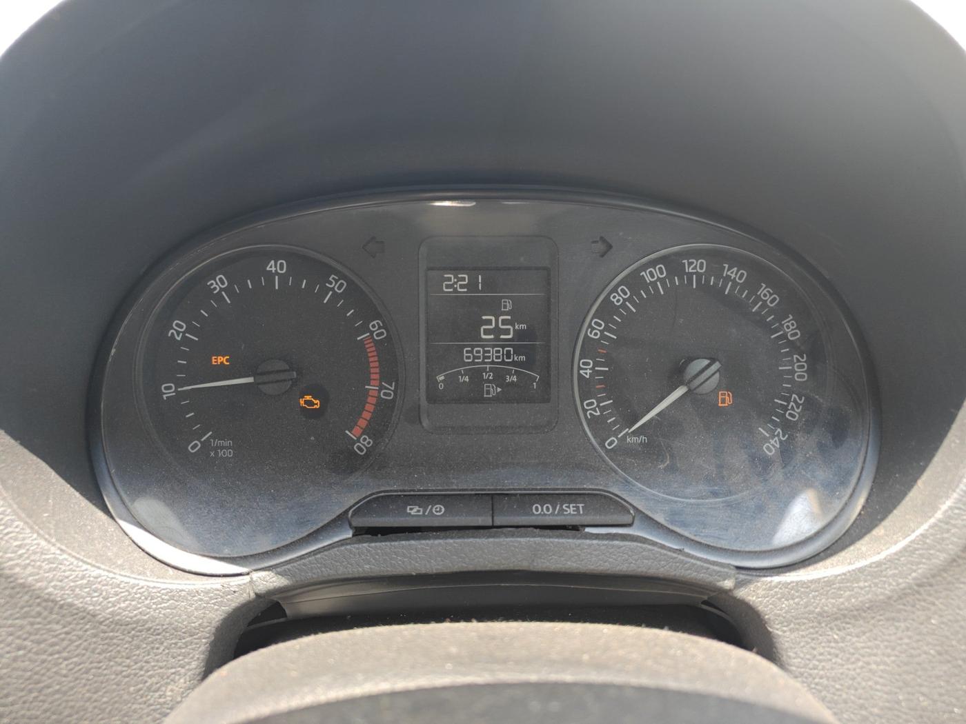 2021 Skoda Rapid STYLE TSI, Petrol, Manual, 69,380 km, interior