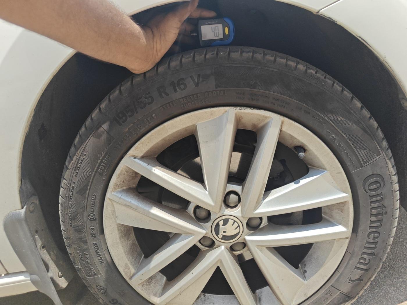 2021 Skoda Rapid STYLE TSI, Petrol, Manual, 69,380 km, tyre