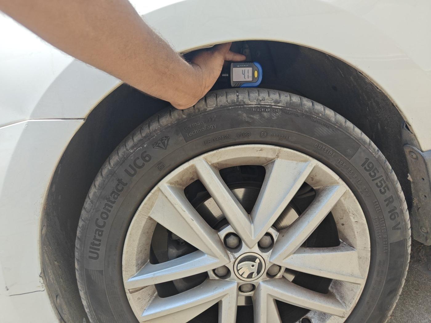 2021 Skoda Rapid STYLE TSI, Petrol, Manual, 69,380 km, tyre