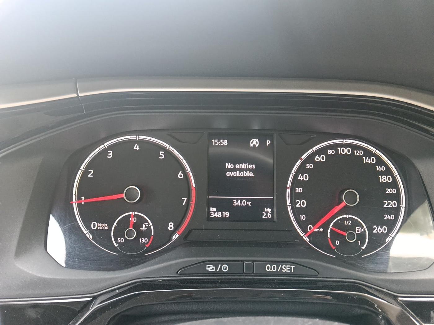 2022 Volkswagen VIRTUS HIGHLINE TSI 1.0 AT, Petrol, Automatic, 34,819 km, interior