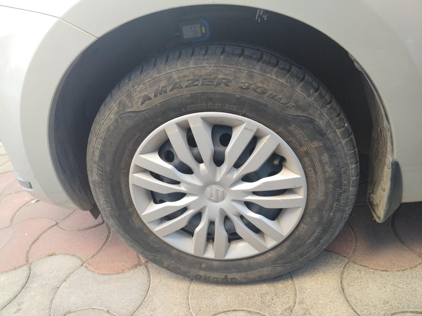 2019 Maruti Dzire VXI, Petrol, Manual, 8,330 km, tyre