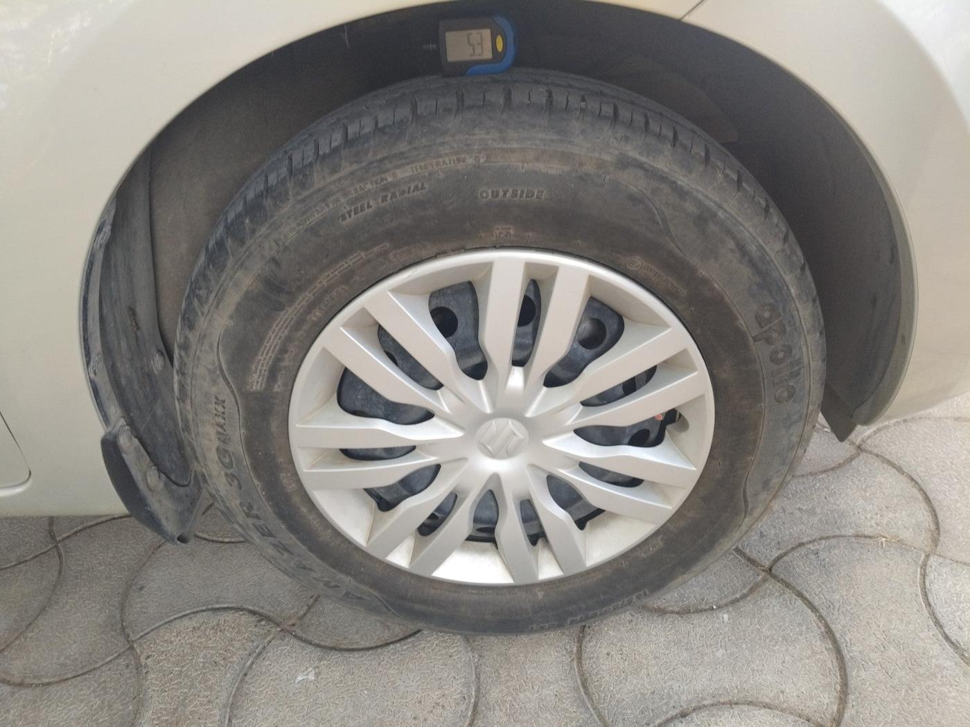 2019 Maruti Dzire VXI, Petrol, Manual, 8,330 km, tyre