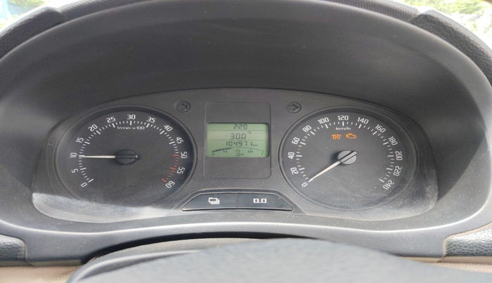2012 Skoda Fabia AMBIENTE 1.2 TDI, Diesel, Manual, 1,04,971 km, interior