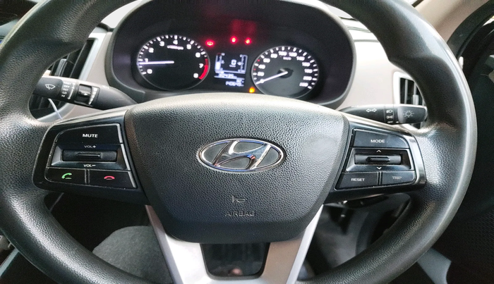 2017 Hyundai Creta E PLUS 1.6 PETROL, Petrol, Manual, 1,40,649 km, interior