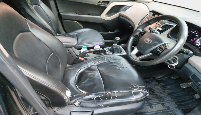 2017 Hyundai Creta E PLUS 1.6 PETROL, Petrol, Manual, 1,40,649 km, interior